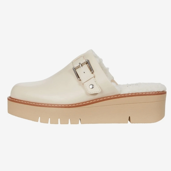 Naturalizer Wayde Comfort Clog Mule Porcelain